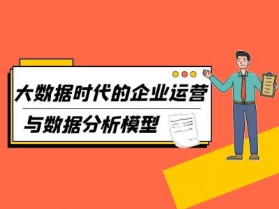 大数据时代的企业运营管理与数据分析模型图1