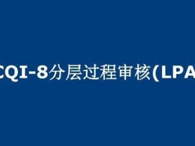 CQI-8 分层审核LPA