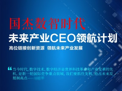 国杰数智时代未来产业CEO领航计划